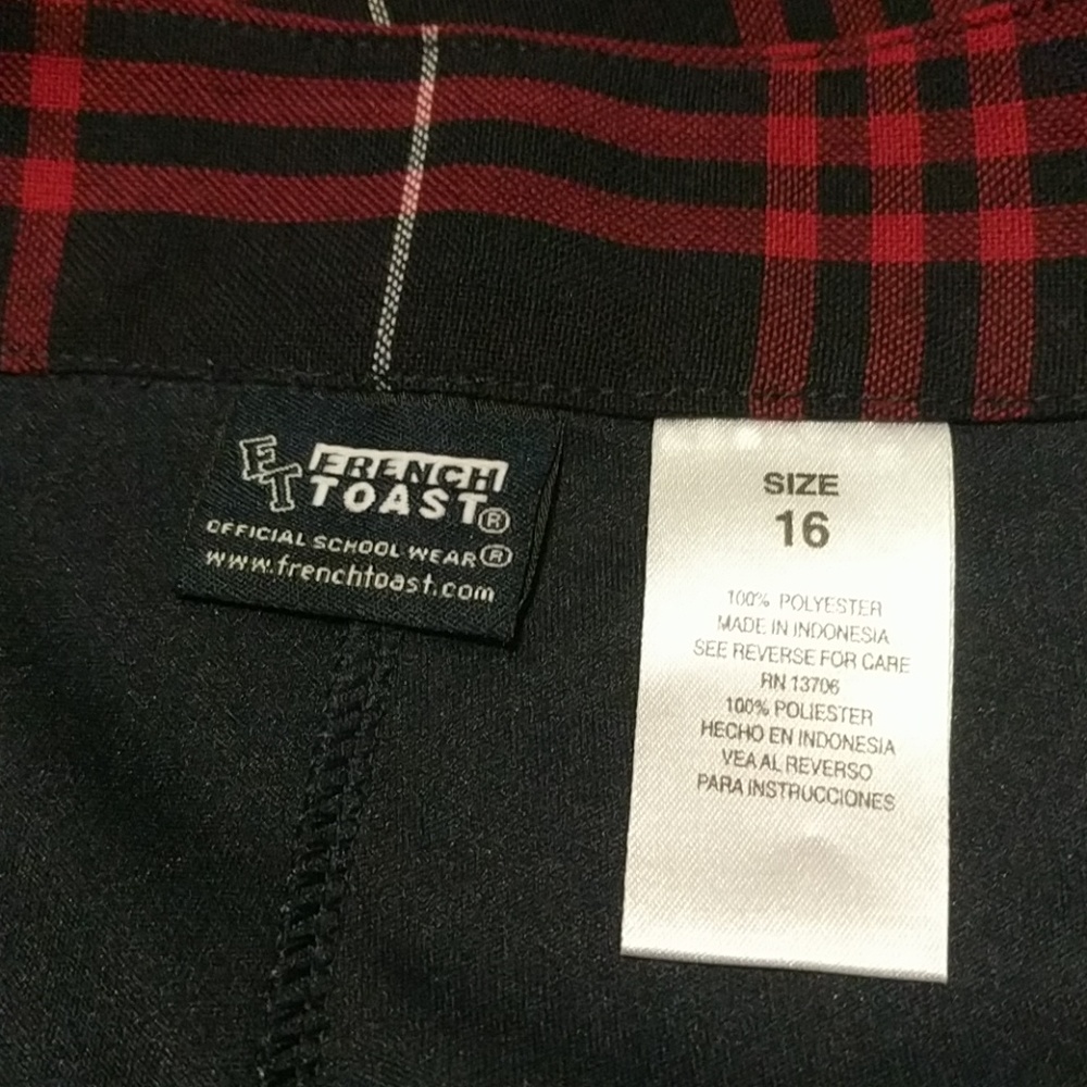 French Toast NWOT Plaid Skirt School Uniform ! 16 - Picture 6 of 7